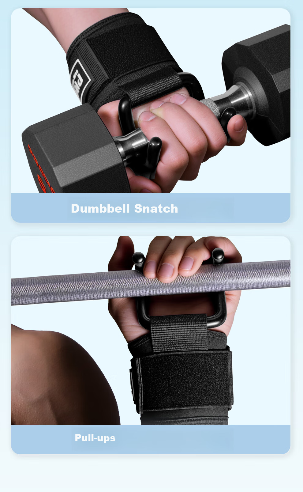 PROIRON Pull-Up Assistance Hook Strap Traction Hanging Stretching Training Aid 12