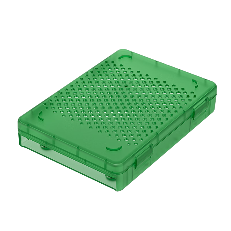 MAIWO 3.5 Inch Hard Drive Storage Protective Case Mechanical Hard Drive Storage Moisture-Proof Shockproof Pressure-Resistant Drop-Proof Protective Sleeve Green KN016