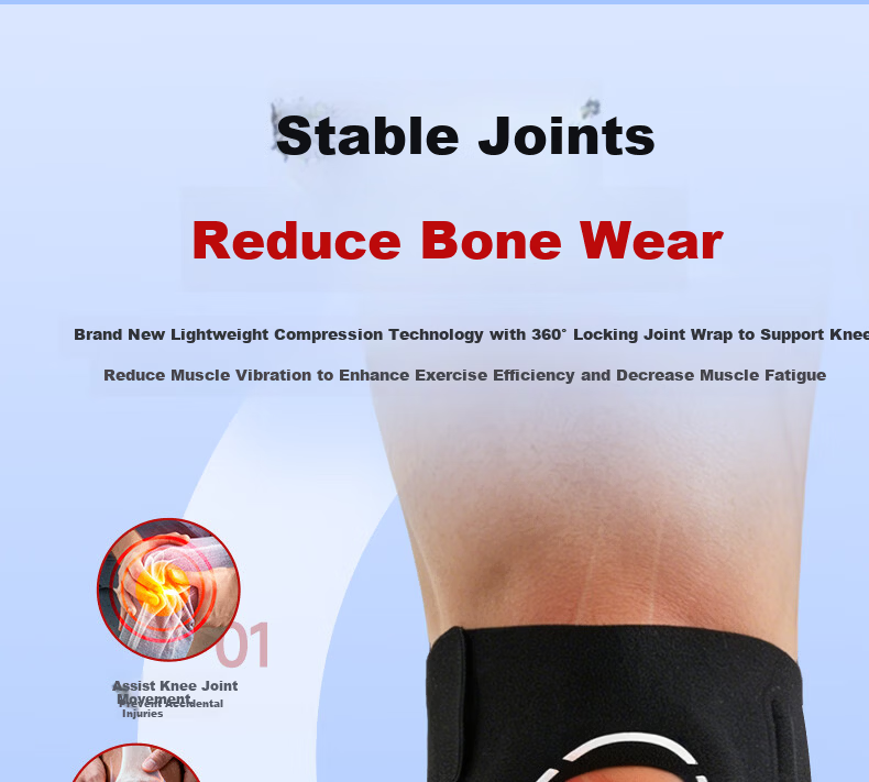 Li-Ning Knee Brace for Sports, Running, Men And Women, Meniscus Protection, Joint Support, Patellar Strap, Basketball, Soccer, Badminton, Hiking Protective Gear 10