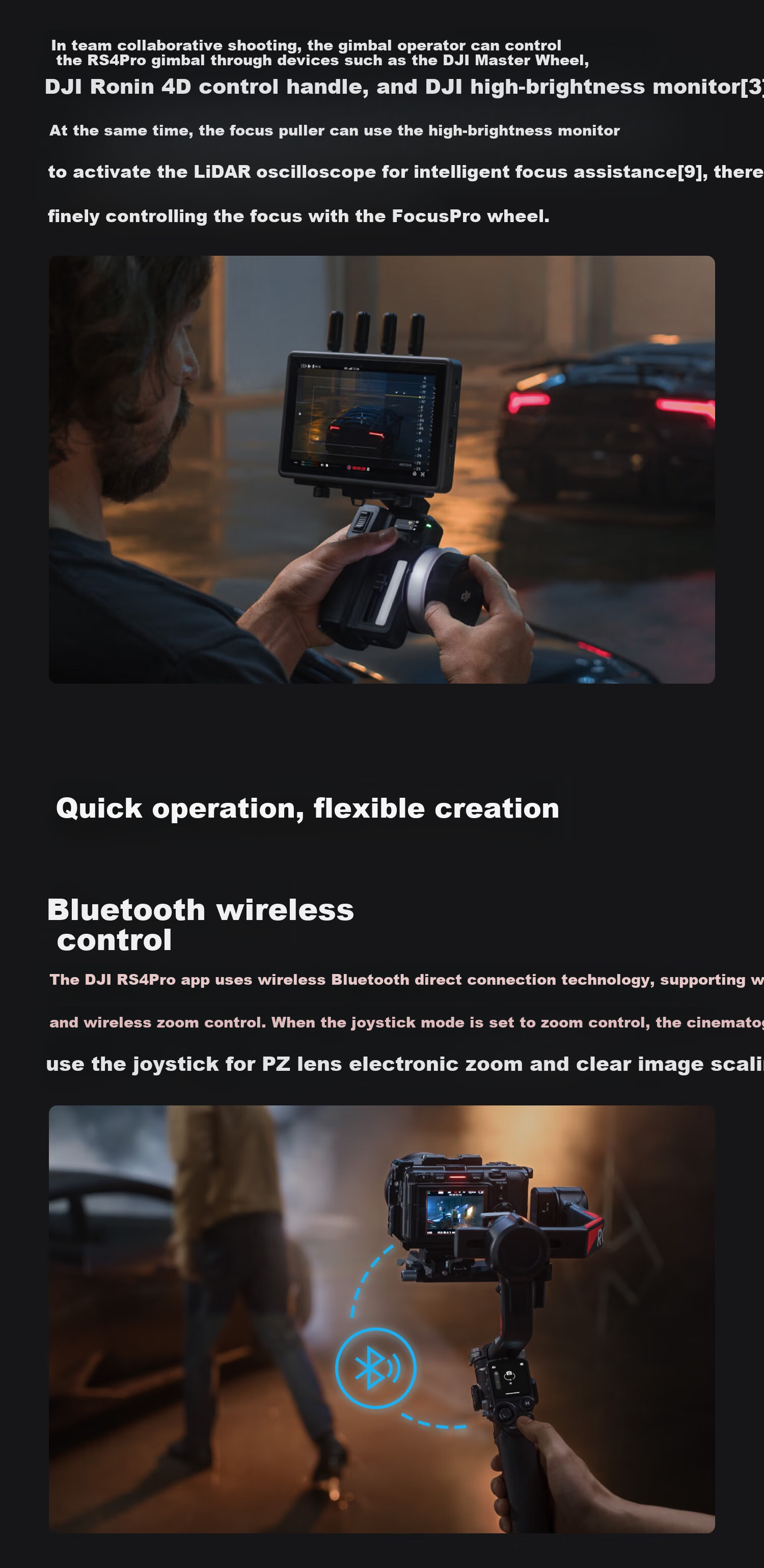 DJI RS 4 Pro (2026 Edition Kit) Ronin Handheld Gimbal Stabilizer 4.5kg Load Flagship DSLR Gimbal 2