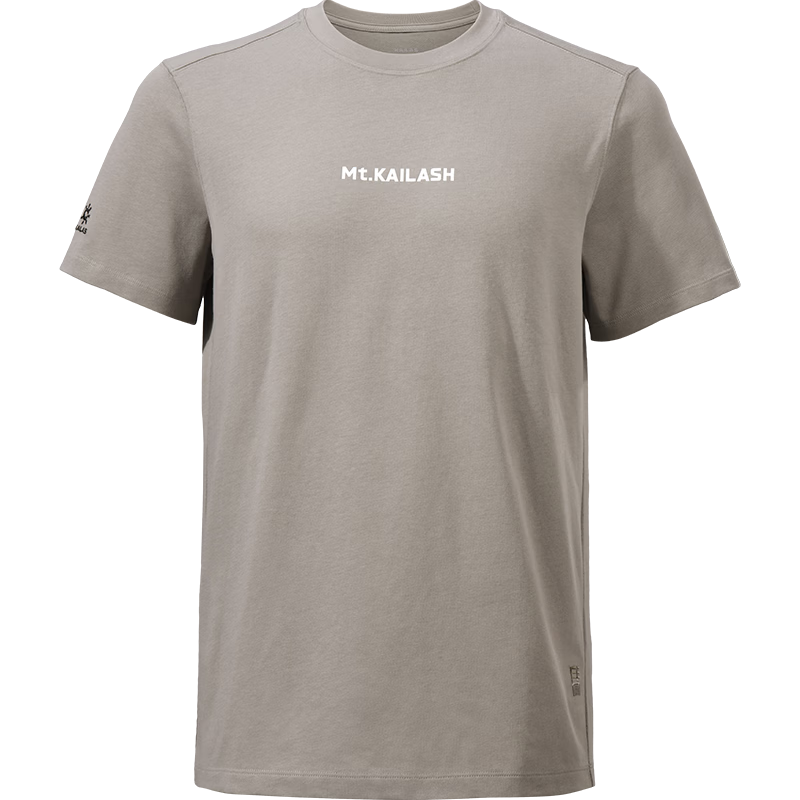 KAILAS Kailas Gang Rinpoche Cotton T-Shirt Spring Summer Outdoor Hiking Breathable Lightweight Short Sleeve