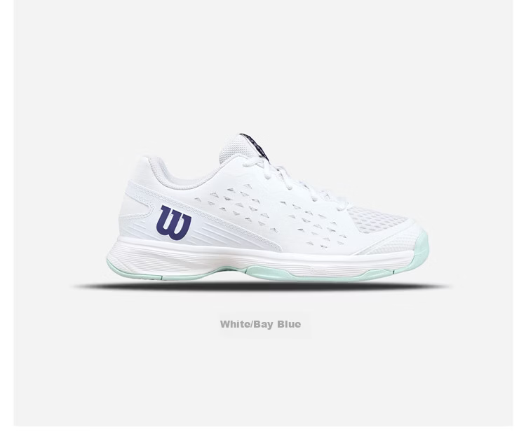 Wilson Rush Pro JR Youth Comfortable Breathable Professional Tennis Shoes 8