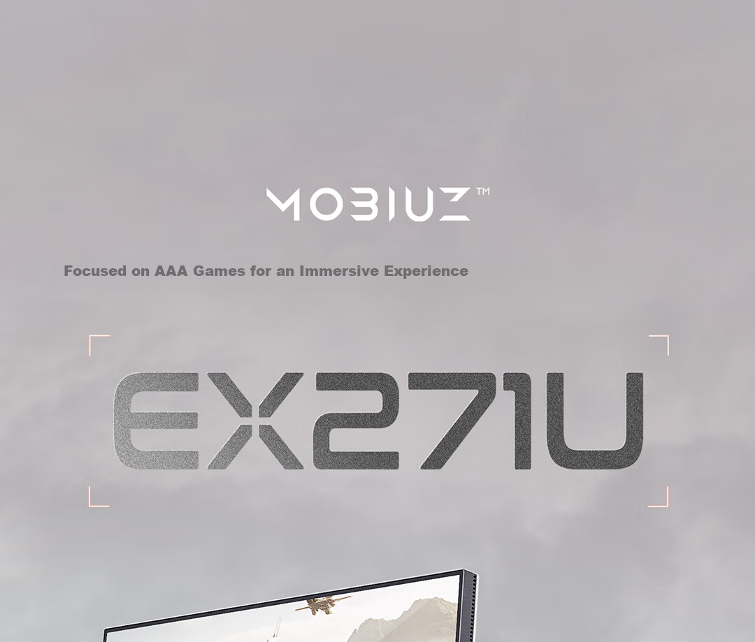 BenQ EX271U MOBIUZ 27-inch 4K 165Hz IPS HDR400 eARC 3A Gaming Monitor 2