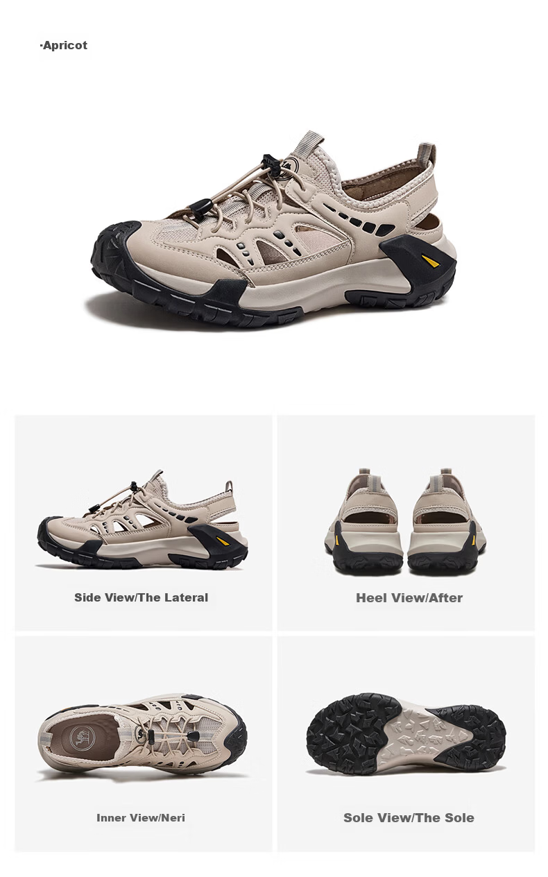 Camel Men's Outdoor Water-Resistant Hollow Toe Sandals P16M342005 Black Size 38 12