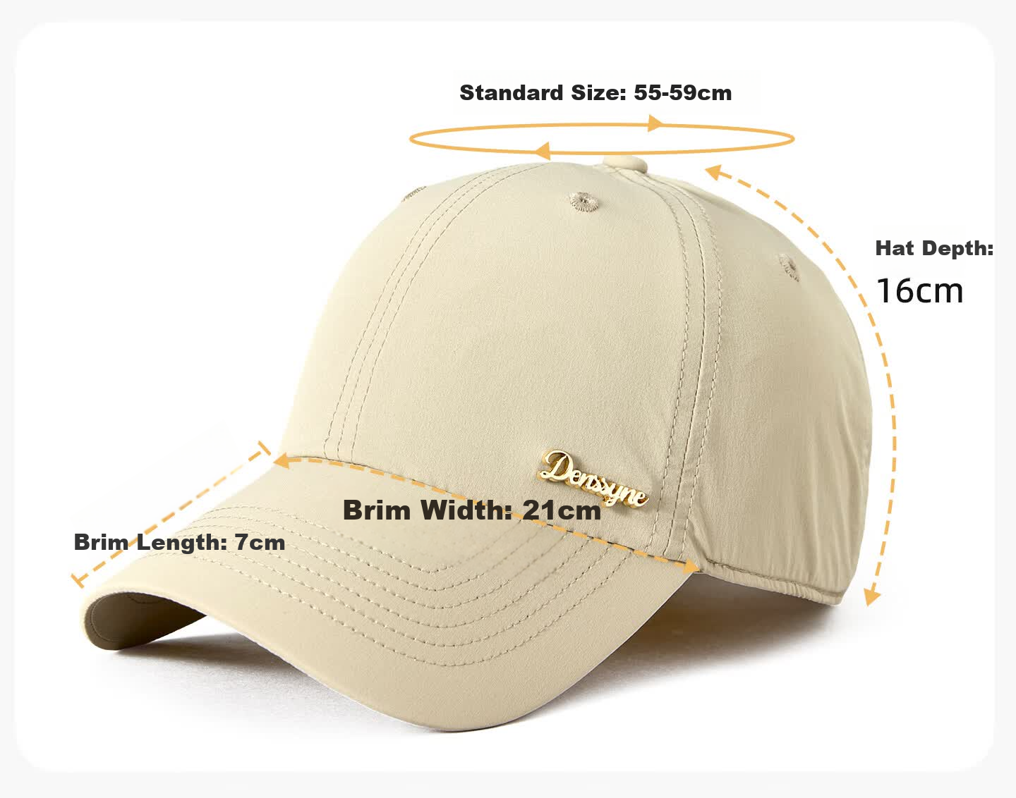 Desina Women's Summer Quick-Dry Breathable Baseball Cap Outdoor UV Protection Sun Hat 13