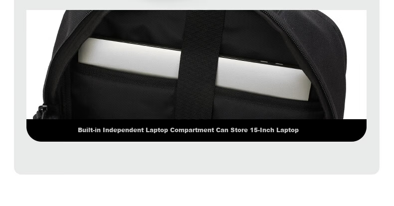 HEAD Large Capacity Backpack Travel Bag Unisex Student School Bag 15-inch Laptop Bag Aurora Business Travel Series 5