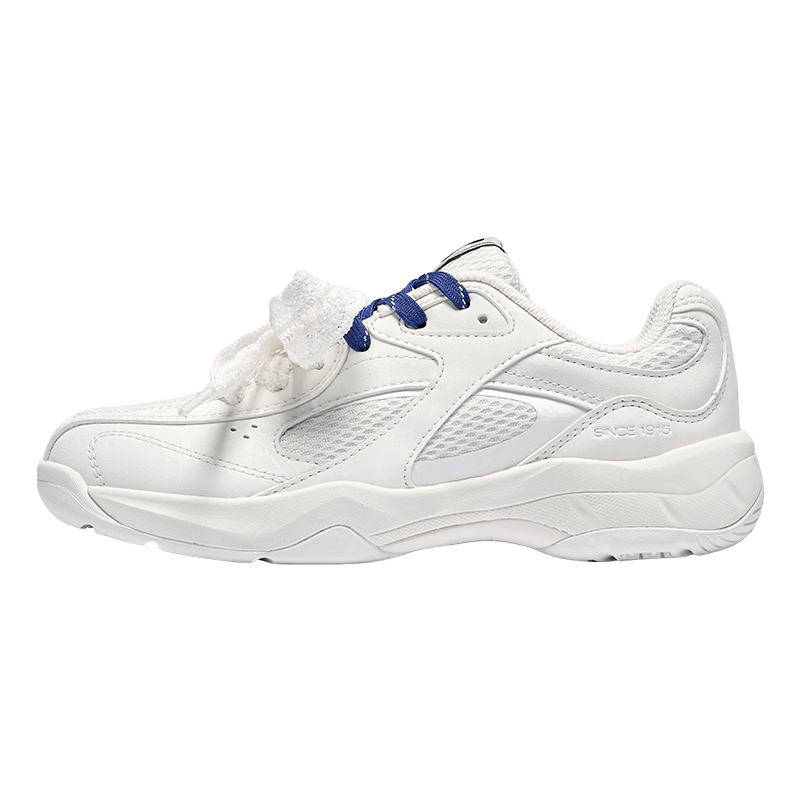 KAWASAKI Women's Badminton Shoes Blue and White Porcelain Series Moxi Non-Slip Shock Absorption Durable Sports Shoes D22044 White Size 38