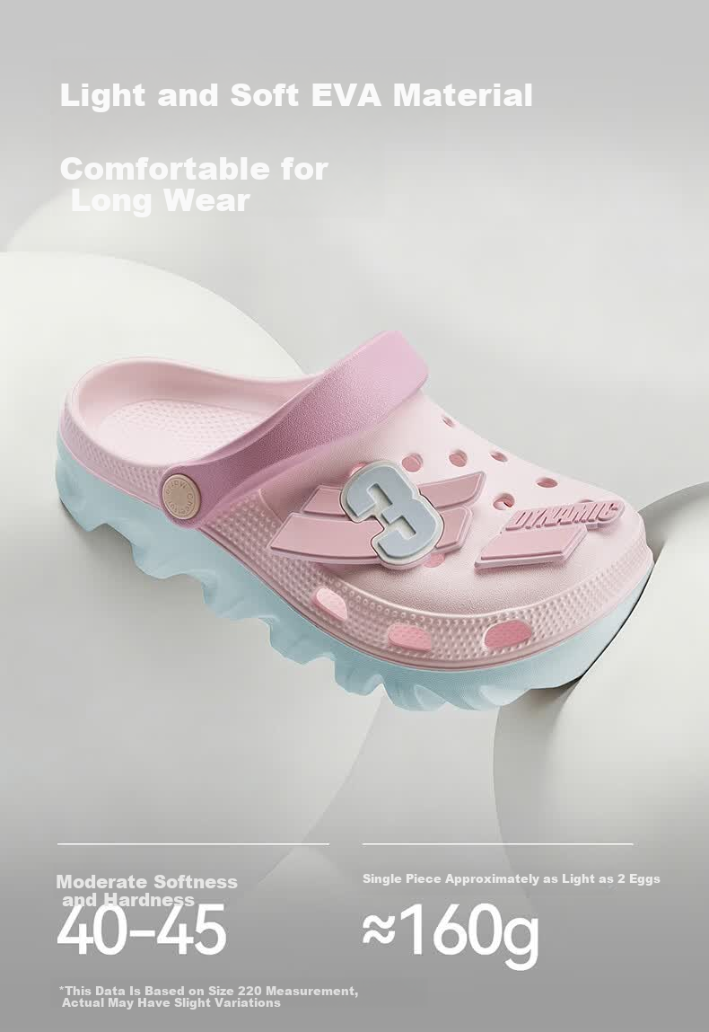 Cheerful Mario Kids Hole Shoes Girls Summer 2026 New EVA Beach Slippers Big Kids Parent-Child Outdoor Sandals 5