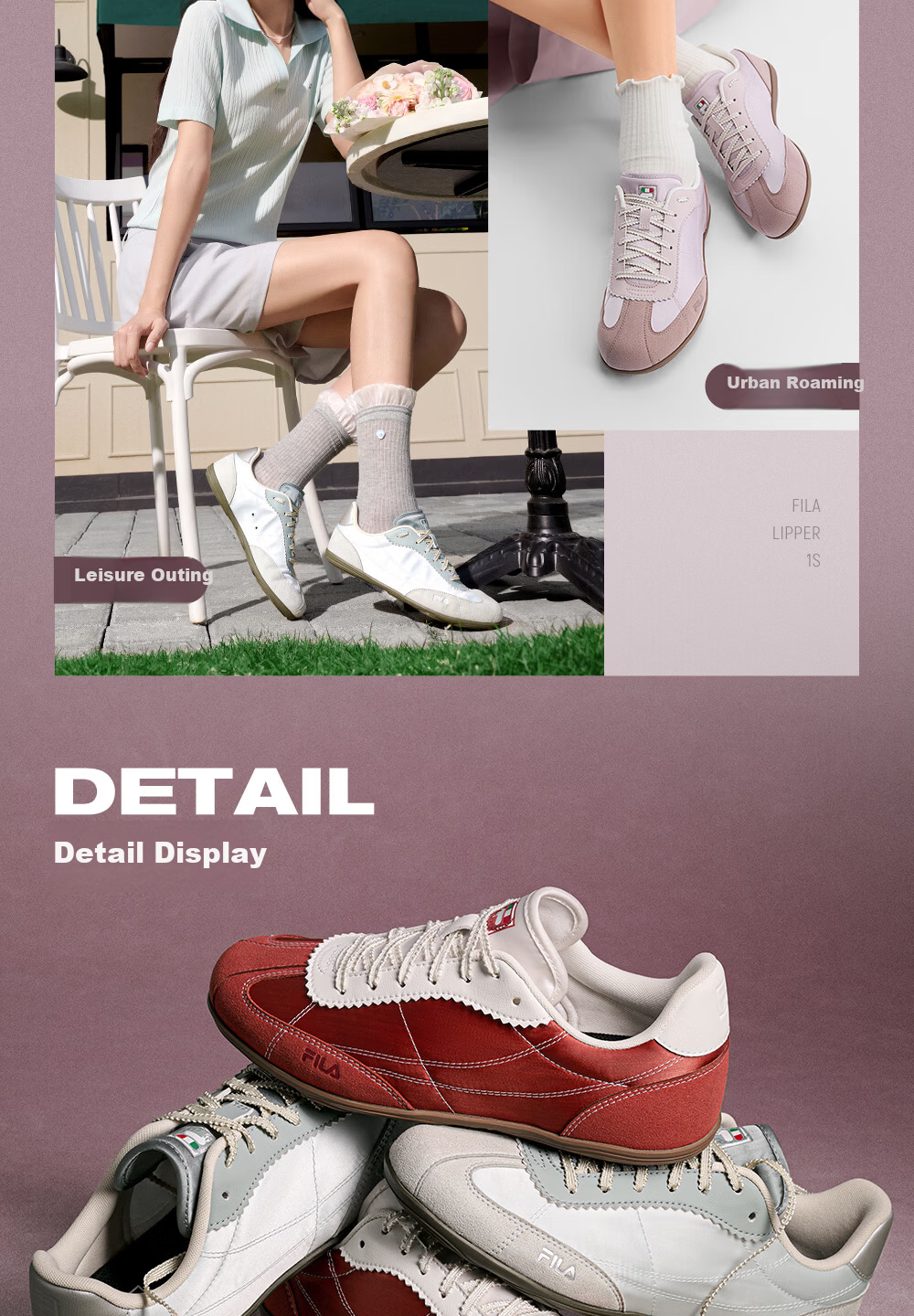 FILA Official Han So-hee Style Water Dance Shoes 1S Women's German Training Shoes 2026 Thin Sole Casual Sports Shoes 11