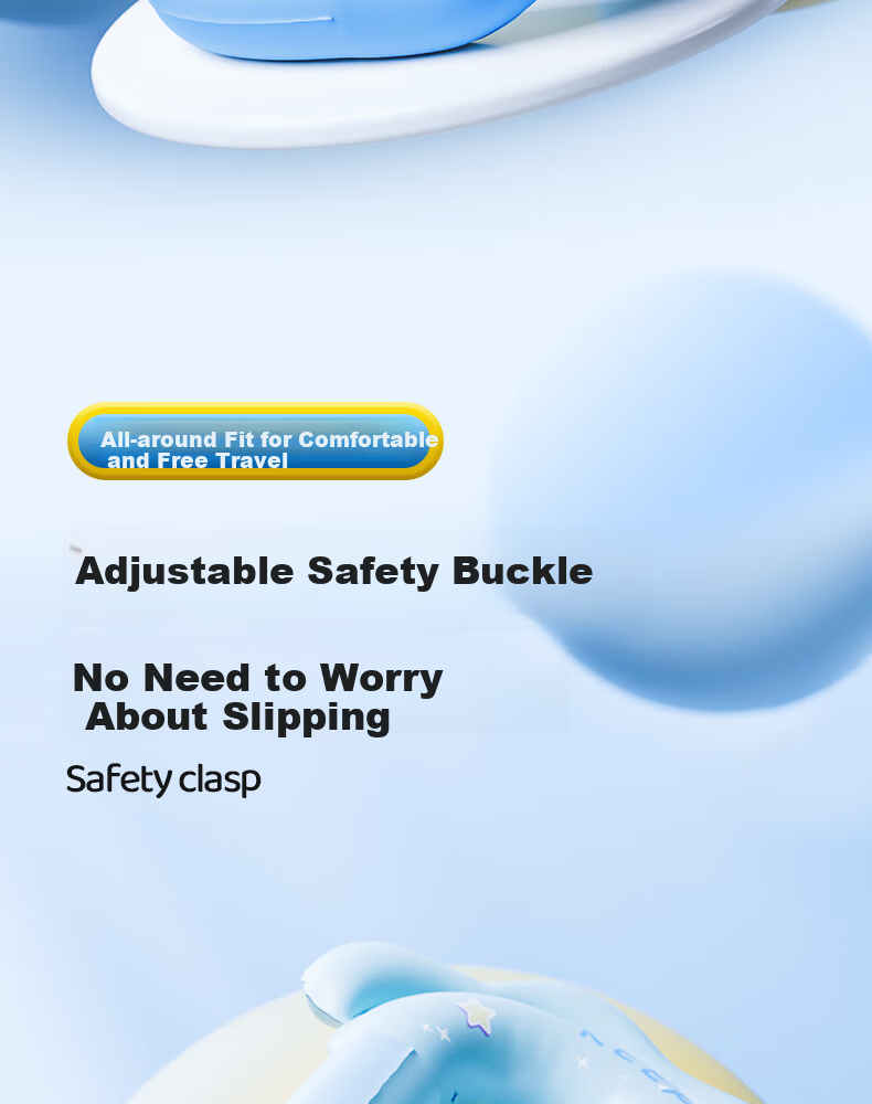 Keep Kids Swimming Ring for Ages 3 and Up Anti-Tip Inflatable Underarm Arm Float 942 Blue 12