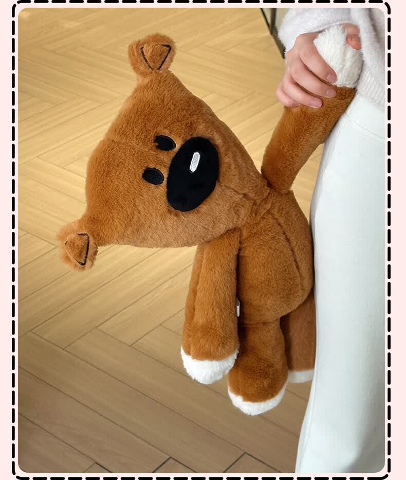 MAILE KID Mr. Bean Little Teddy Bear Plush Pillow Sleeping Stuffed Toy Gift for Girls Unique Premium Confession Birthday Present 12