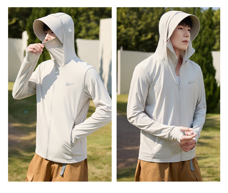 Warrior Men's UV Protection Sun Jacket 2026 Summer New Cool Feeling High-End Men's Sunscreen Coat 24
