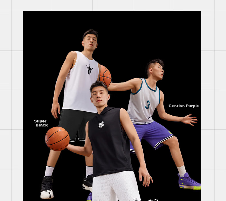 361° Men's Sports Shorts Spring Summer New Quick-Dry Basketball Five-Point Loose Printed Pants 652621702-1 13