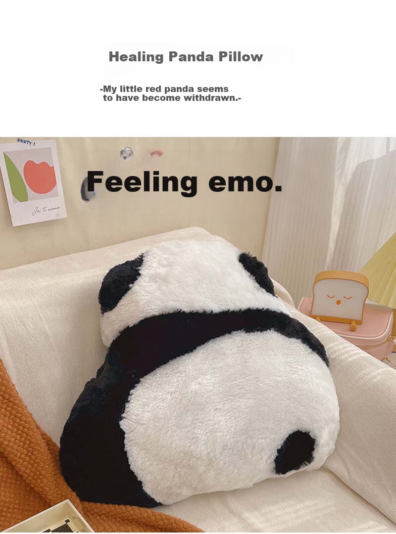 Fan Ye Persimmon Plush Pillow Creative Sofa Lumbar Cushion Persimmon Wish Nap Pillow Birthday Mother's Day Gift for Women 1