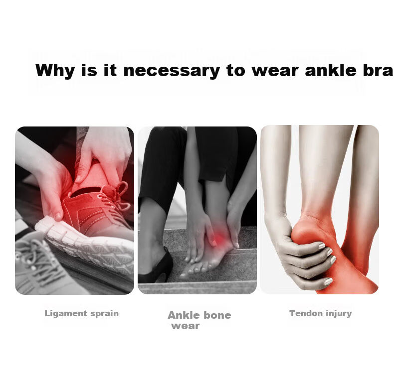 Nailikes Professional Sports Ankle Support Lightweight Anti-Sprain Ankle Brace Elastic Bandage Wrist Guard 2