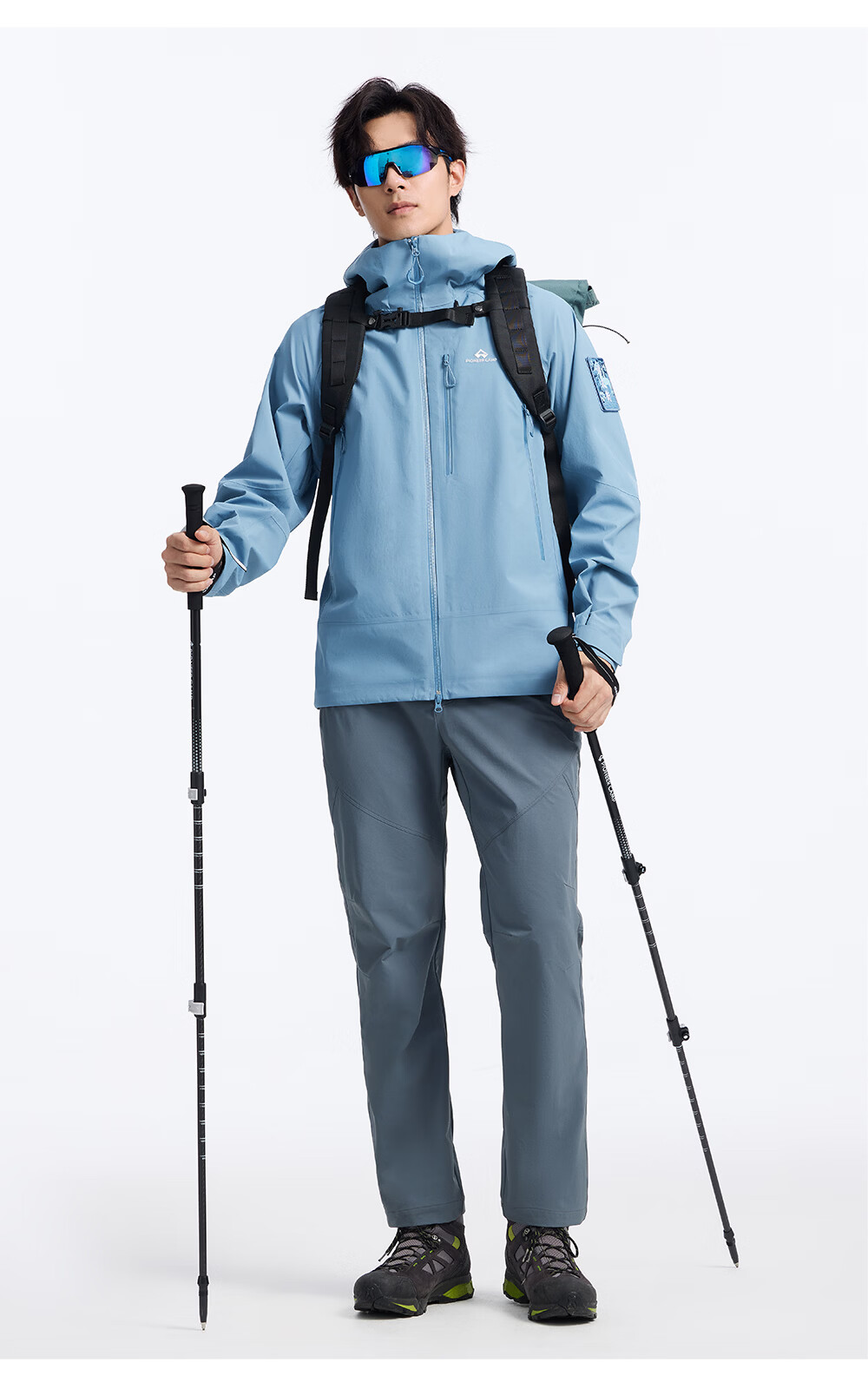 Toread Jin Yi Wei Three-Pocket Men's Softshell Jacket Summer Casual Outdoor Windproof Waterproof Hiking Mountaineering Coat 24