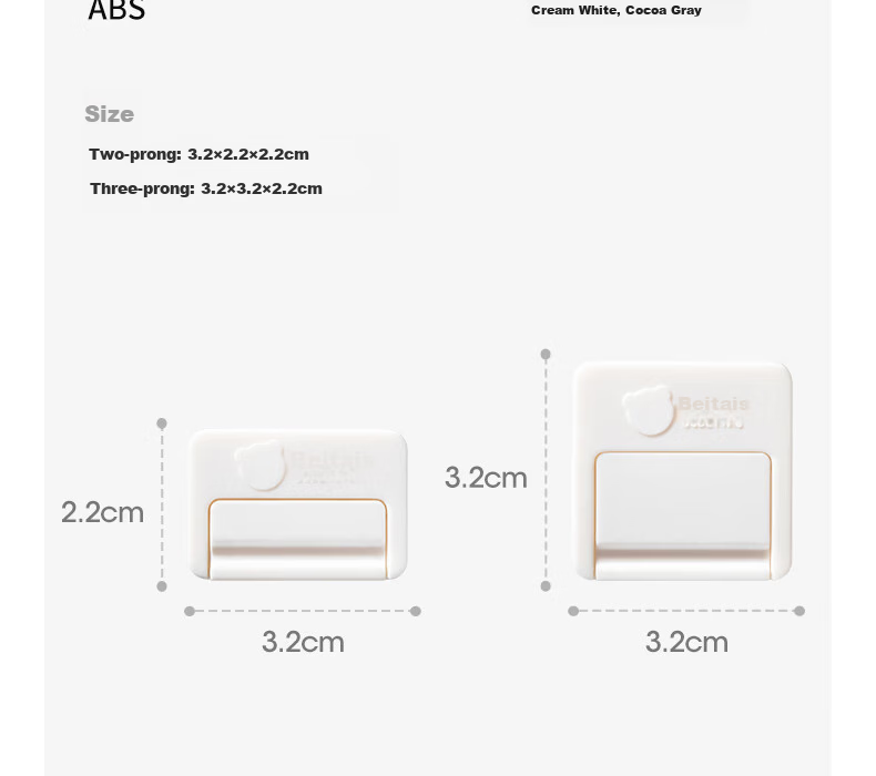 Betis Socket Protective Covers Child Safety Electric Shock Prevention Plugs Baby Outlet Caps Power Set Infant Protection Cream White 24 Pieces 19