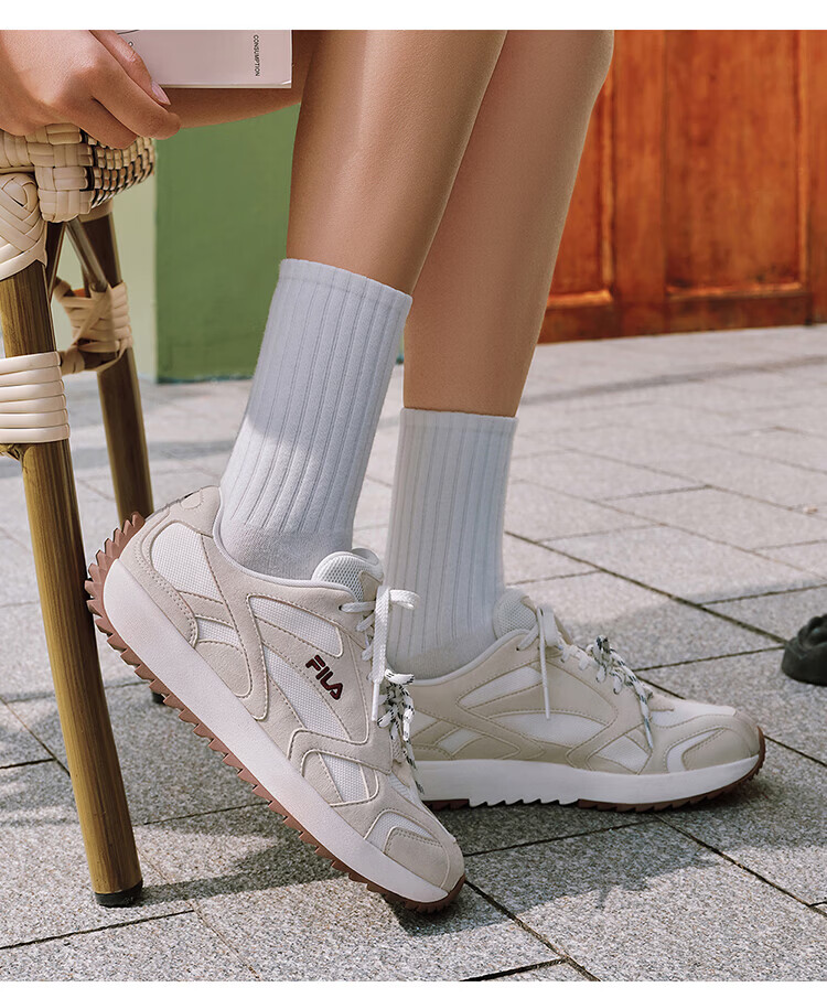 FILA Fila Agan Shoes [Yang Mi Same Style] Women's 2026 Spring Wisteria Shoes VITE Simple Fashion Casual Shoes 19