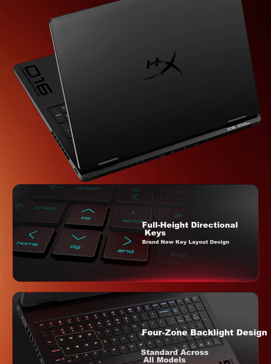 HP HyperX Shadow Elf PRO 16 Gaming Laptop R9-9955HX RTX 5060 16GB 1TB QHD 240Hz 200W+ Power Consumption 14