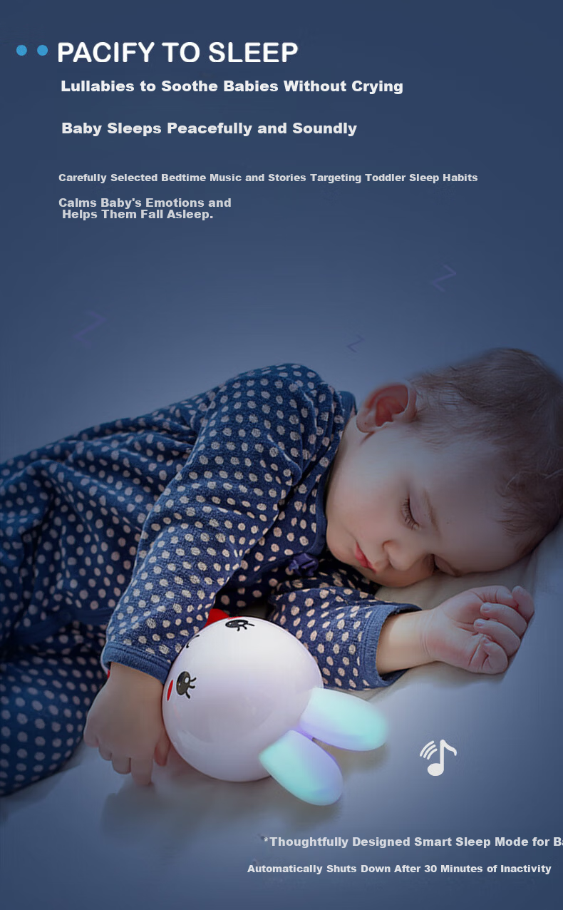 Huohuo Rabbit Early Education Machine 0-3 Years Story Player Infant Toddler Baby Learning Device Boys Girls Toy Children's Day Gift 5
