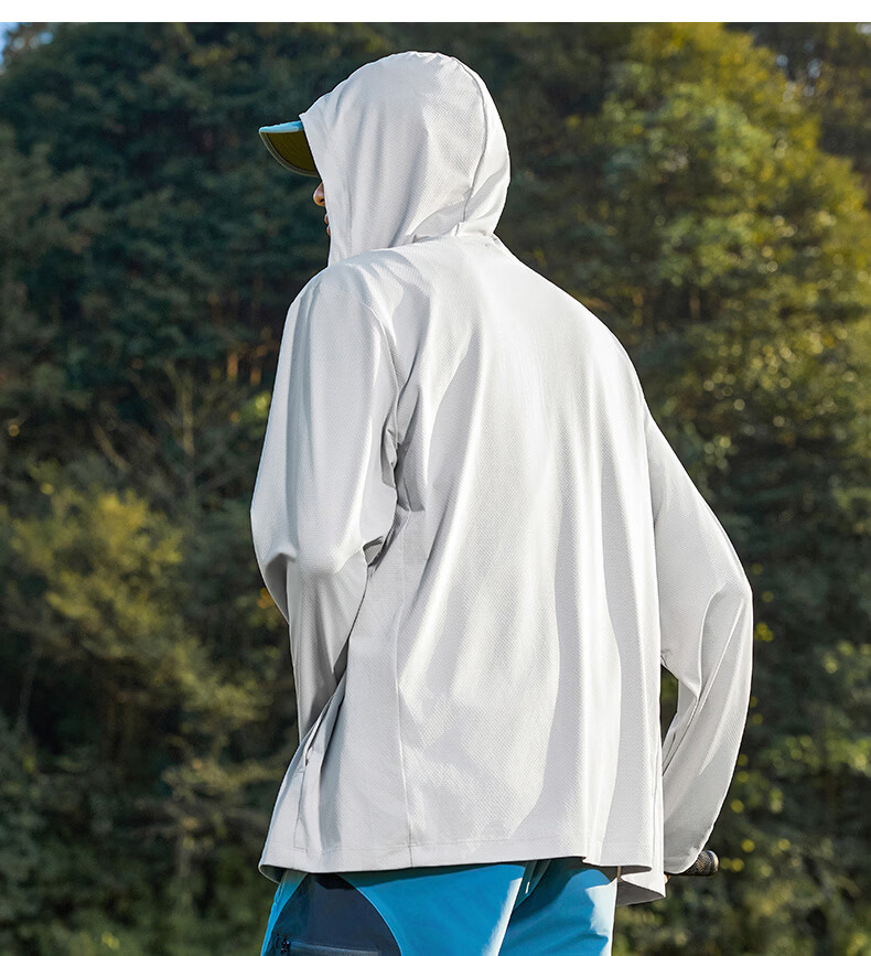 361° Men's New Sports Breathable UV Protection UPF100+ Jacket Summer 652624604D-6 56