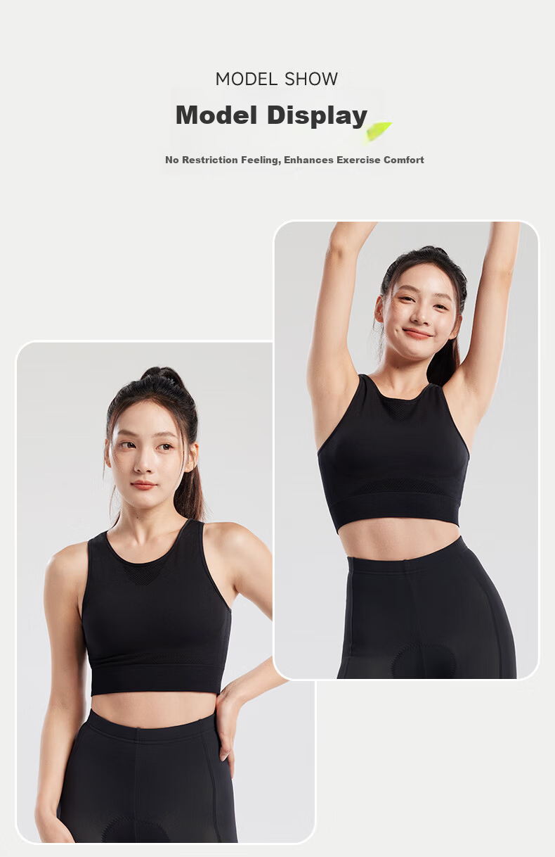 LI-NING Women's Sports Bra Running Vest Shockproof Push-Up Anti-Sagging Yoga Fitness High-Intensity Quick-Dry Lightweight 11