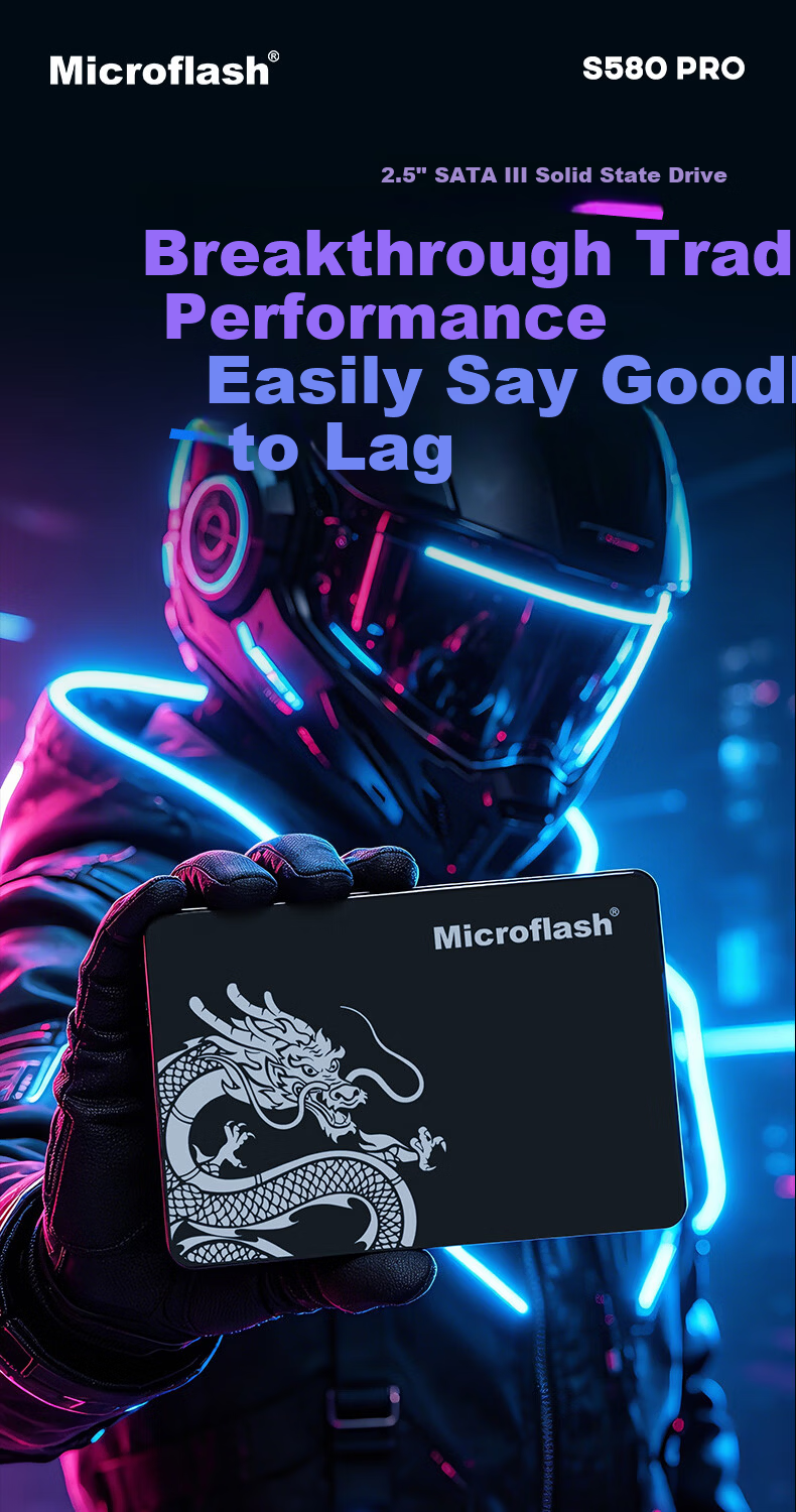 Microflash 512GB SSD Solid State Drive M.2 NVMe PCIe 3.0x4 M200 PRO Series 1