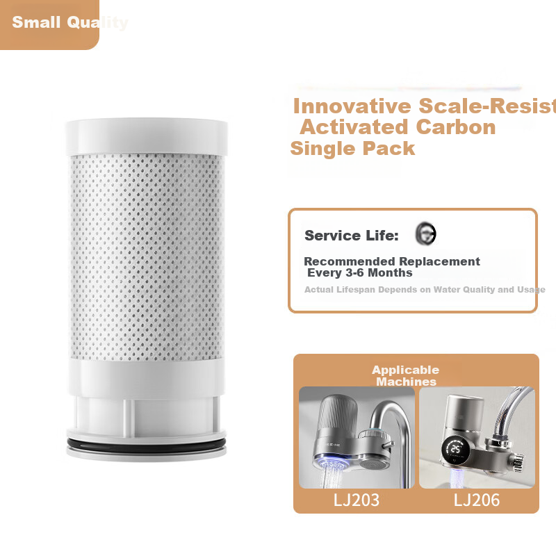 XiaoZhi Faucet Water Purifier LJ203/LJ206 Replacement Filter Cartridge 1 Piece