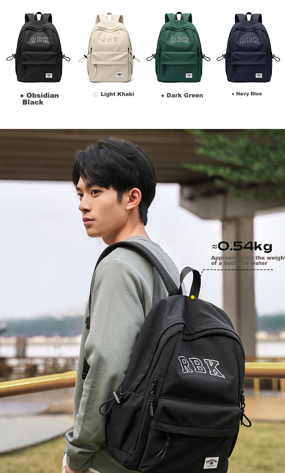 Reebok Men's Large Capacity Sports Backpack for High School and College Students 2026 New Model, Women's Dark Green Backpack 4