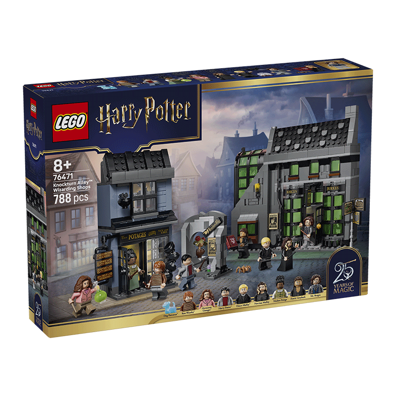LEGO Harry Potter 76471 Knockturn Alley Magic Shop Kids Toy Birthday Gift Home Decor