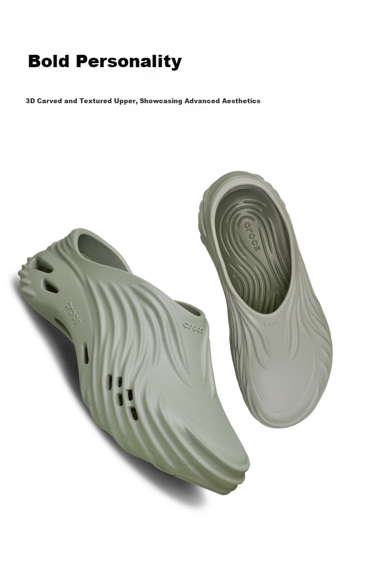 CROCS Unisex Swiftwater Wave Clog Outdoor Casual Fashion Closed-Toe Sandals 210521-060 Size 43-44 3