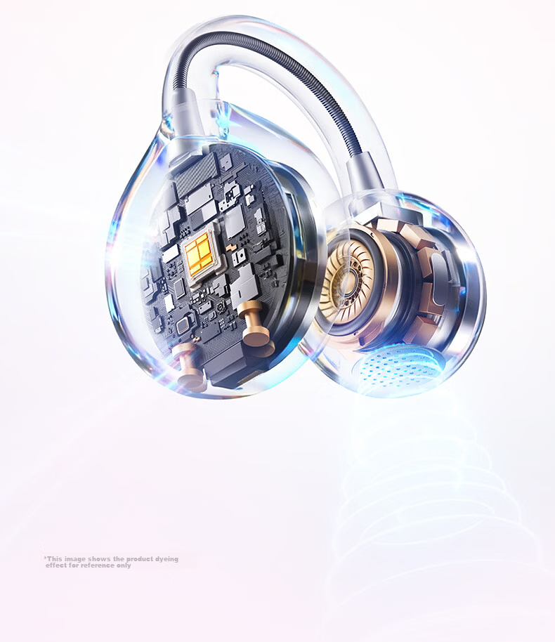 Zhiguozhe [2026 Latest Model - Berlin Sound] Bluetooth Clip-On Earphones Non-Bone Conduction Wireless Open-Ear Sports Running Long Battery Life Comfortable Wear 16