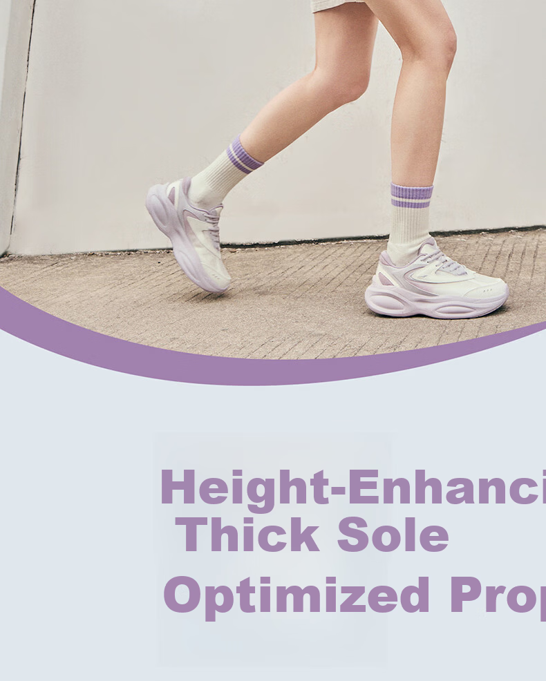 ERKE Women's Casual Shoes 2026 Spring New Ladies' Bread Shoes Outdoor Sports Dad Sneakers | Cangsheng 3 9