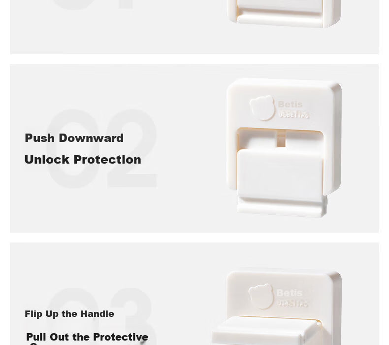 Betis Socket Protective Covers Child Safety Electric Shock Prevention Plugs Baby Outlet Caps Power Set Infant Protection Cream White 24 Pieces 17