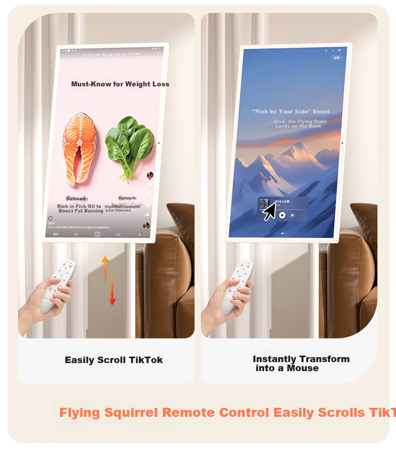 Skyworth 32-inch Portable TV Friend Machine Mobile Smart Screen Learning Tablet All-in-One Wireless S20PRO Monitor AI Upgrade Gift for Girls 9