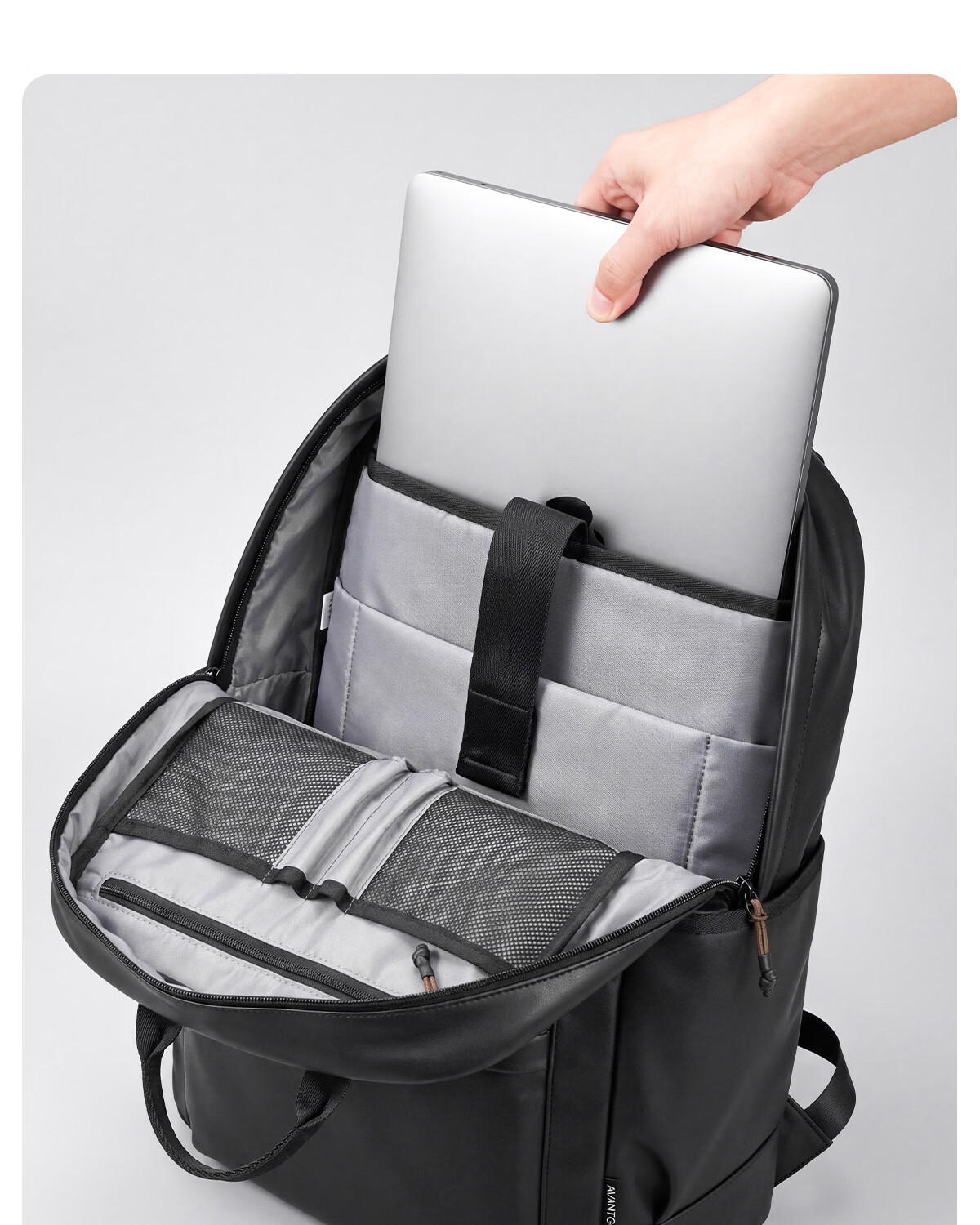 HLA Men's Backpack Commuter Versatile 16-inch Laptop Lightweight Casual Business Travel Large Capacity Bag 10