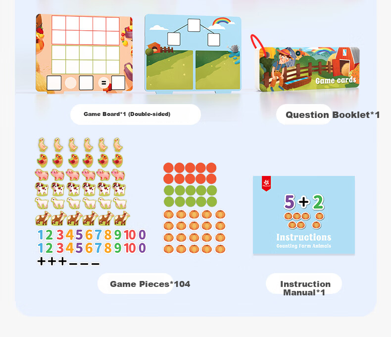Pinwheel Magnetic Montessori Hundred Board Math Teaching Aid Ten-Grid Number Sense Thinking Training Educational Toy Hundred Board 19