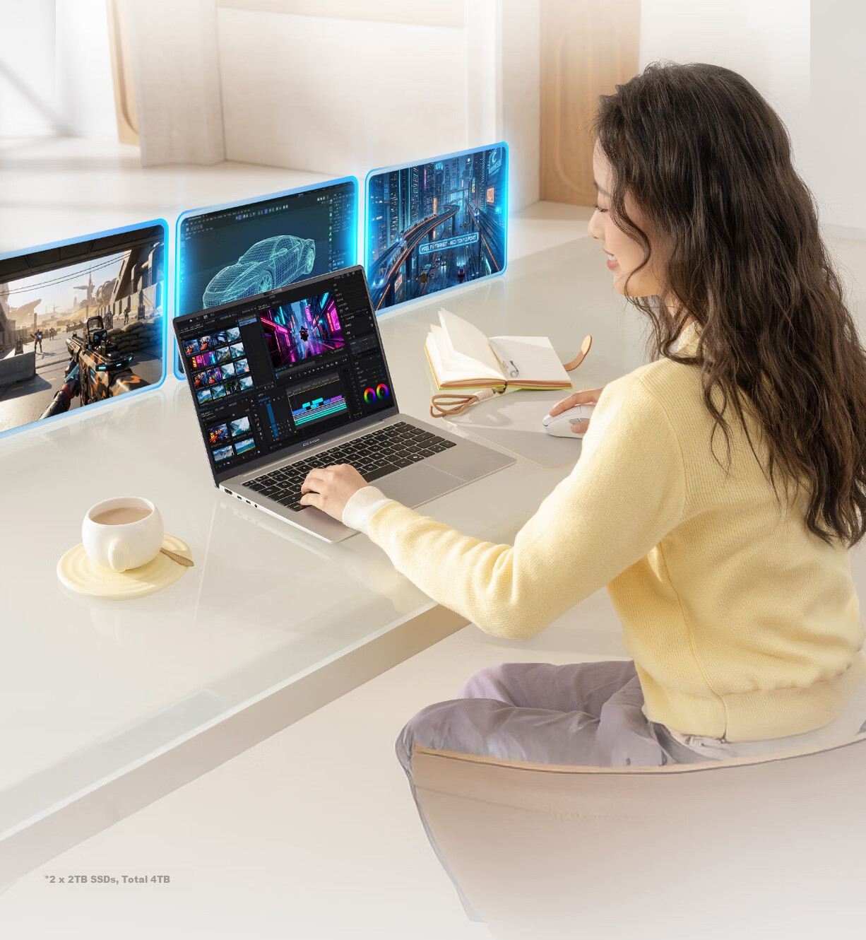 ASUS VivoBook 14 Core Edition 2026 3rd Gen Ultra5 AI Ultra-Thin Laptop (16GB RAM, 1TB SSD, 2.5K Display, 144Hz Refresh Rate) 13