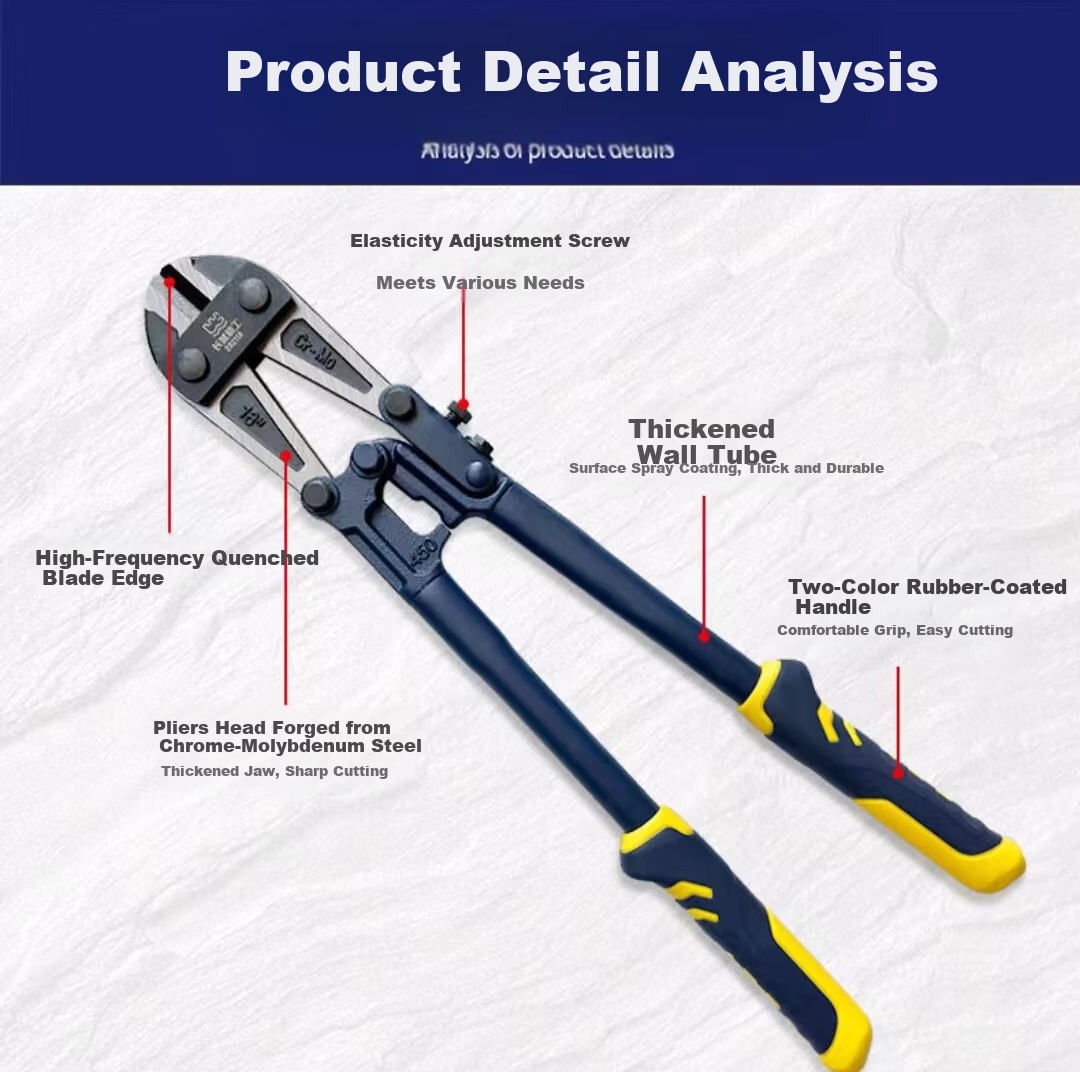 The Great Wall Multi-Functional Durable Heavy-Duty Wire Cutter Pliers 350mm 202114 1