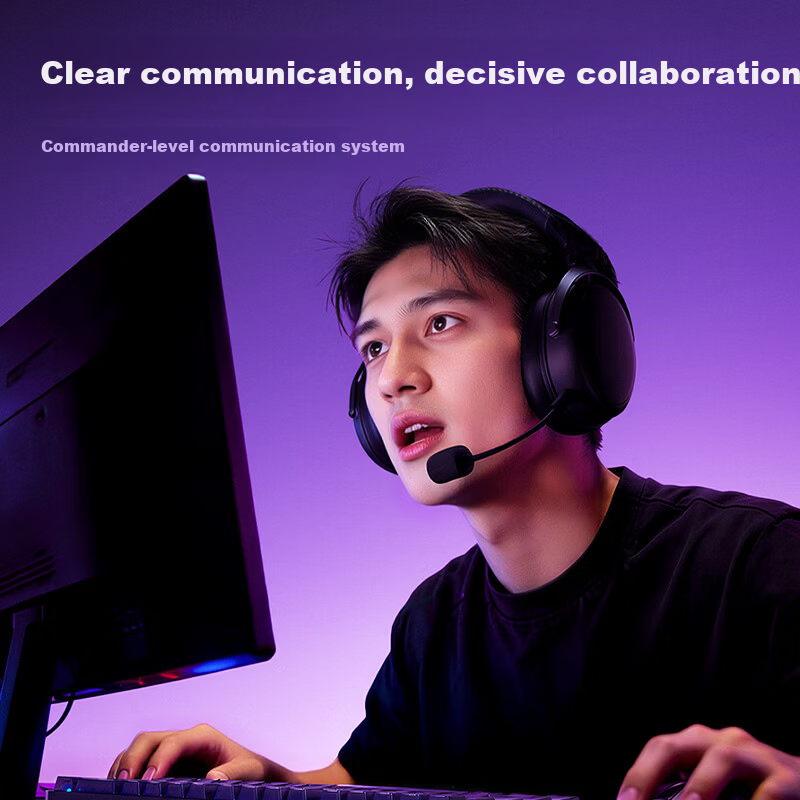 AKKO Dawn S9 Ultra 2.4G Wireless Gaming Headset Over-Ear Bluetooth Wired PC Esports Delta Sound Localization Quad-Mode 7.1 Channel TCB Triple Chamber