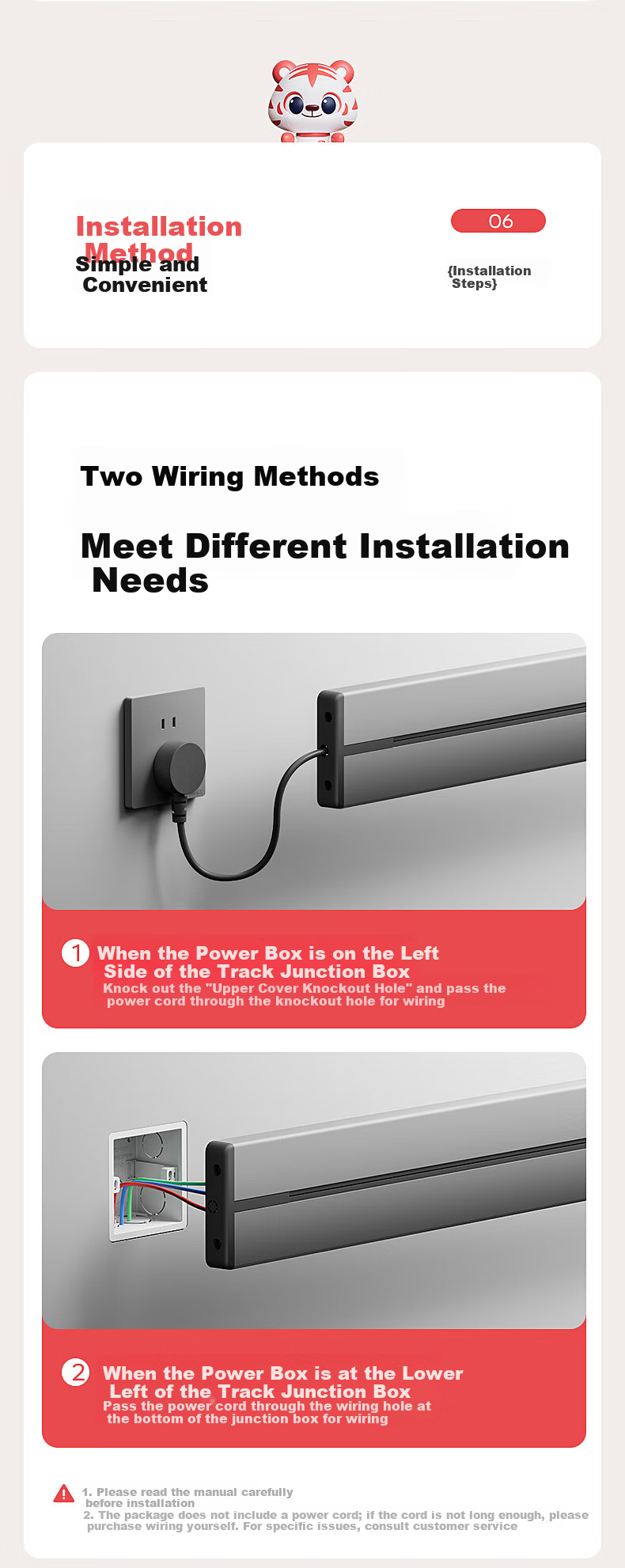 International Electric Track Socket with Sensor Light Kitchen Sideboard Island High Power Smart Power Rail Strip Surface Mounted Track Mobile Power 60cm + 4 Adapters 21