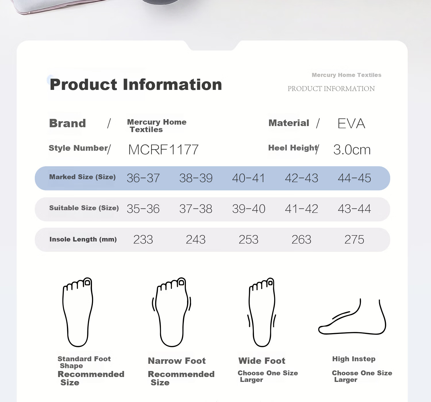 Mercury Home Textiles Antibacterial Slippers Men's Summer 2026 New Indoor Bathroom Couple Soft Sole Beach Sandals Women's 8