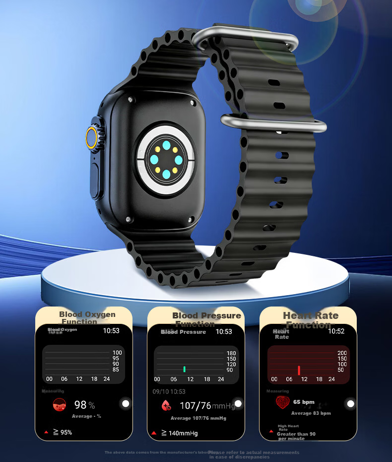 Fanmu Huaqiangbei B31 Ultra Premium Cellular Smartwatch 4G SIM Card Full Network MP3/MP4 APP Download Student Camera Gold 26