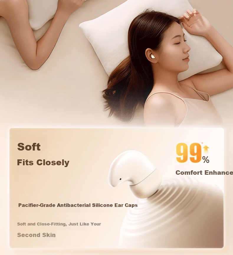 KINYO Sleep Bluetooth Earphones Wireless Noise-Cancelling Side-Sleeping Sound Isolation 2025 New i88 24