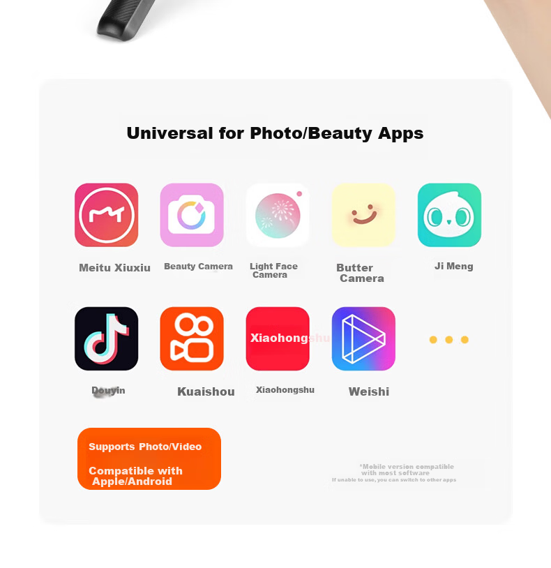 YUNTENG Mini Extension Rod Tripod for DJI Pocket 4/3 Stand Desktop Pocket Feiyu Action Camera Handheld Mobile Remote Control Selfie Stick Tripod 10