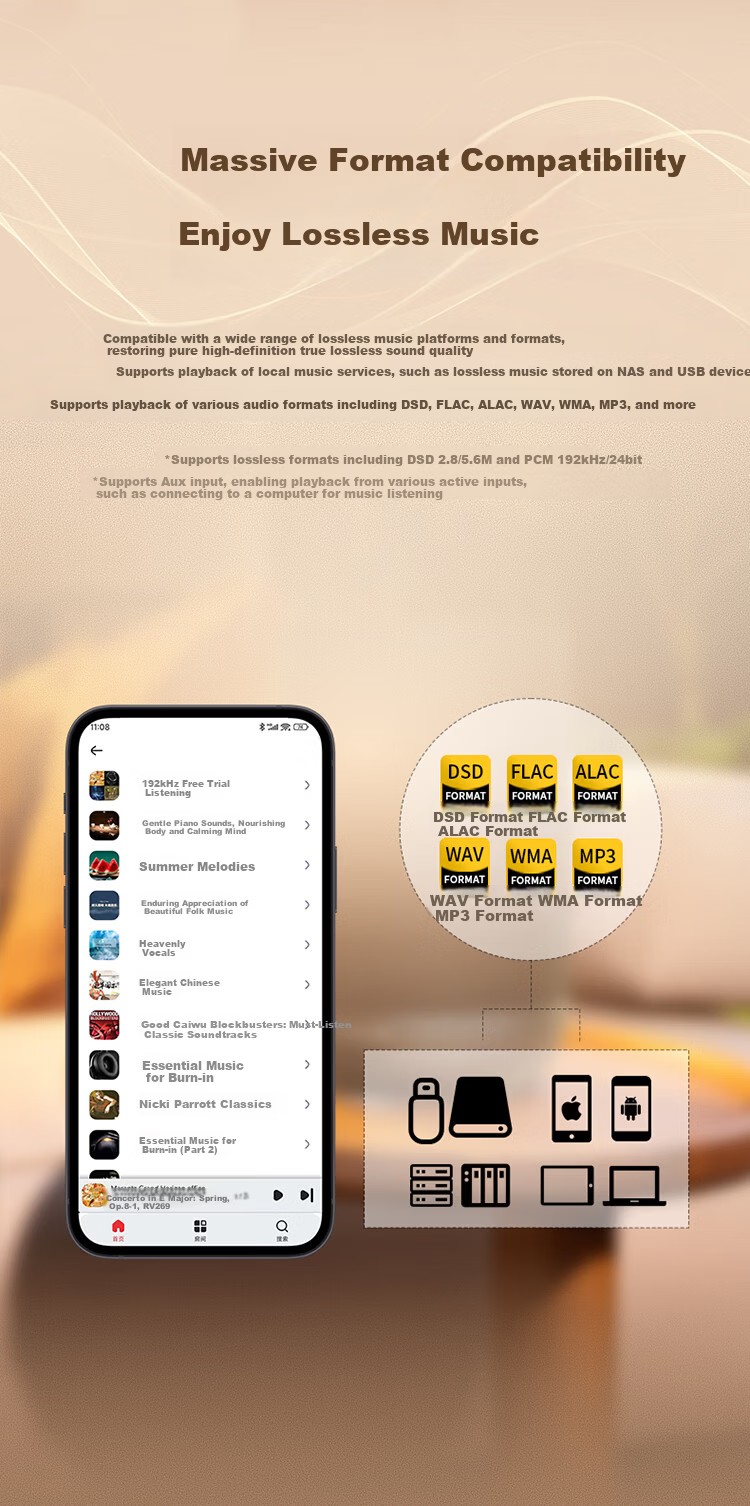 DENON HOME 600 Flagship Dolby Atmos Wireless Bluetooth HIFI Stereo Speaker Home Theater Speaker Home350 Upgrade Gift 3