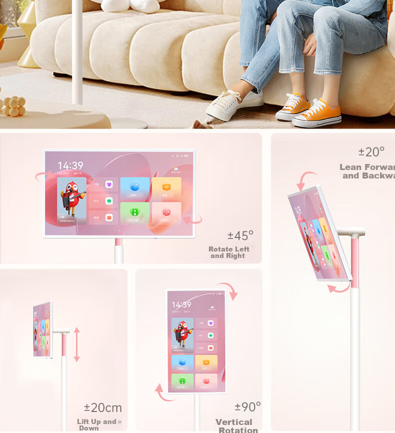 Skyworth [Gina's Choice 24-Hour Battery Life] 4K Bestie Machine 32-inch F3 Ultra Portable TV All-in-One Smart Screen Birthday Gift 8+128GB 5