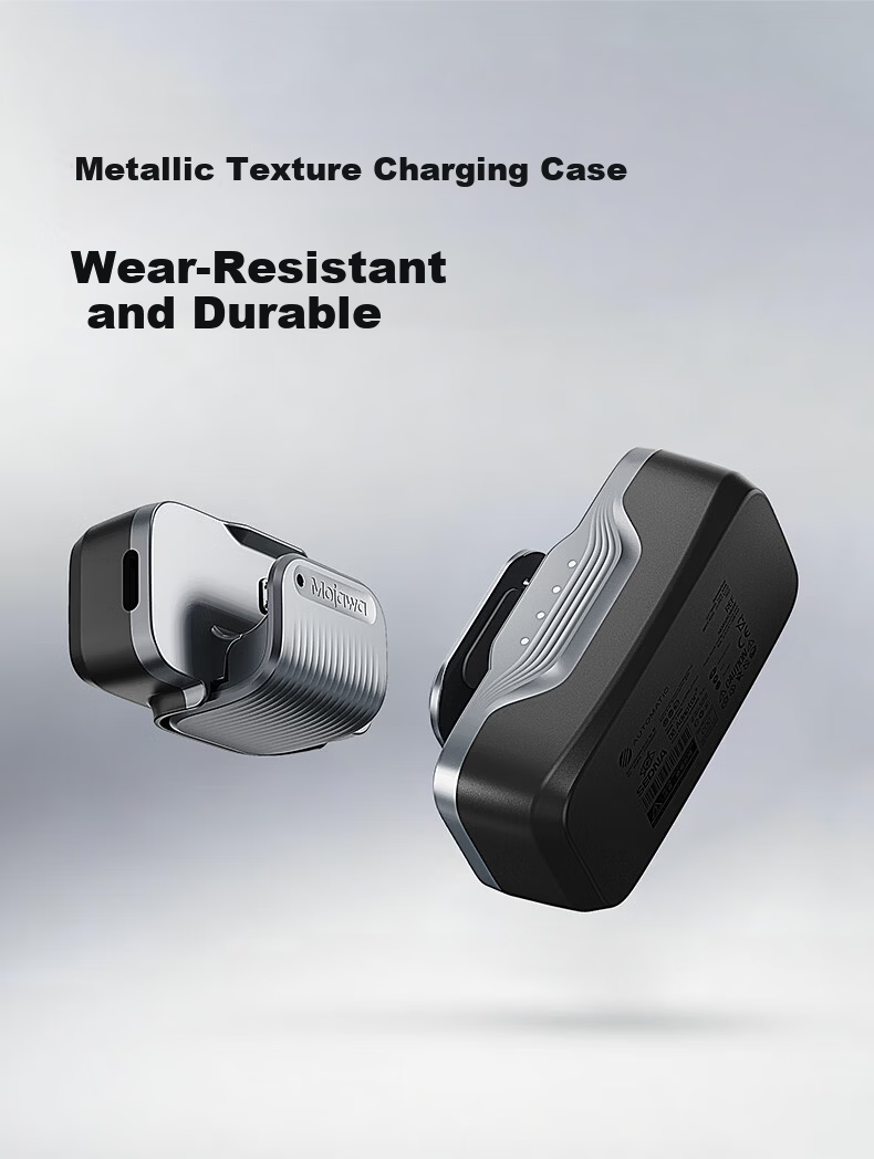 MOJAWA Purra Series Bone Conduction Wireless Bluetooth Headphones Charging Clip, Open-Ear Sports Running Cycling, No In-Ear Design, Additional 30h Battery Life 3
