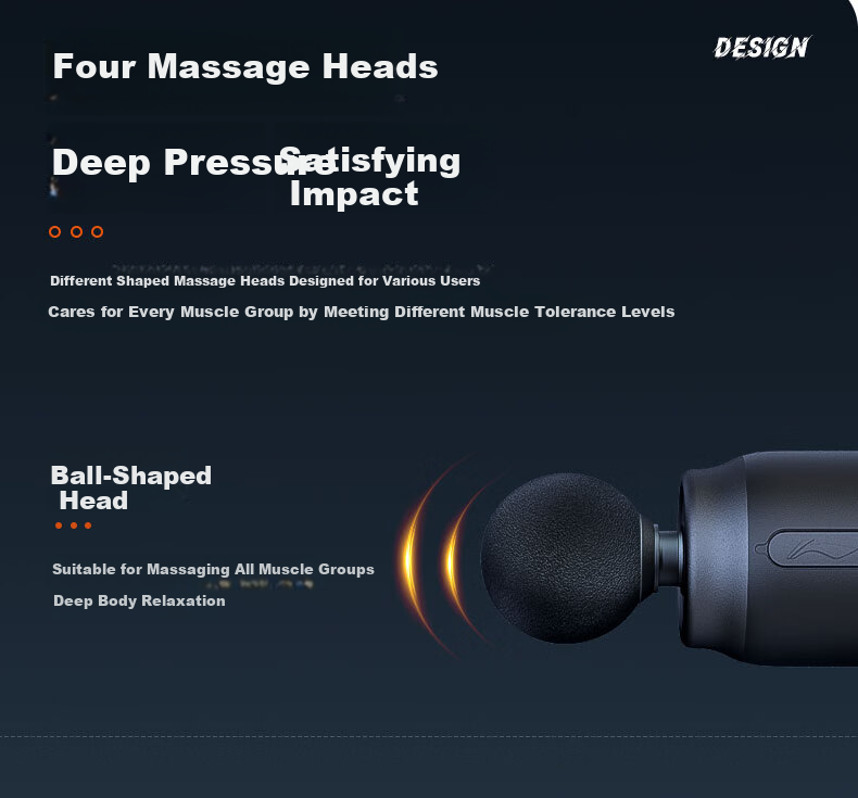 Fascia Gun Massager Professional Muscle Massager Fitness Mini Home Portable Neck Massage Gun 14