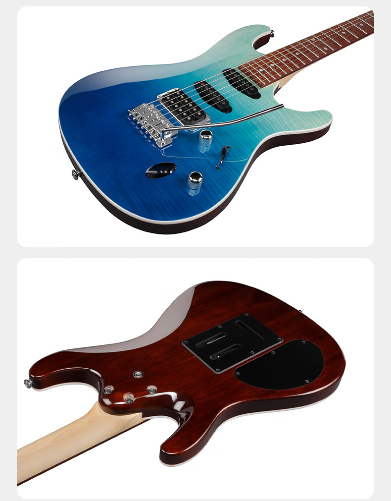 IBANEZ SA460MBW Electric Guitar Beginner Level SUB Sunset Blue Gradient 11